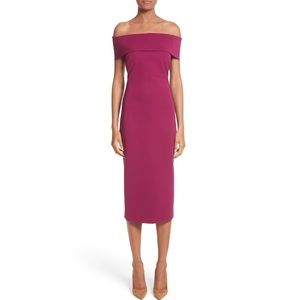 CUSHNIE et OCHS Dahlia Off the Shoulder Dress 10
